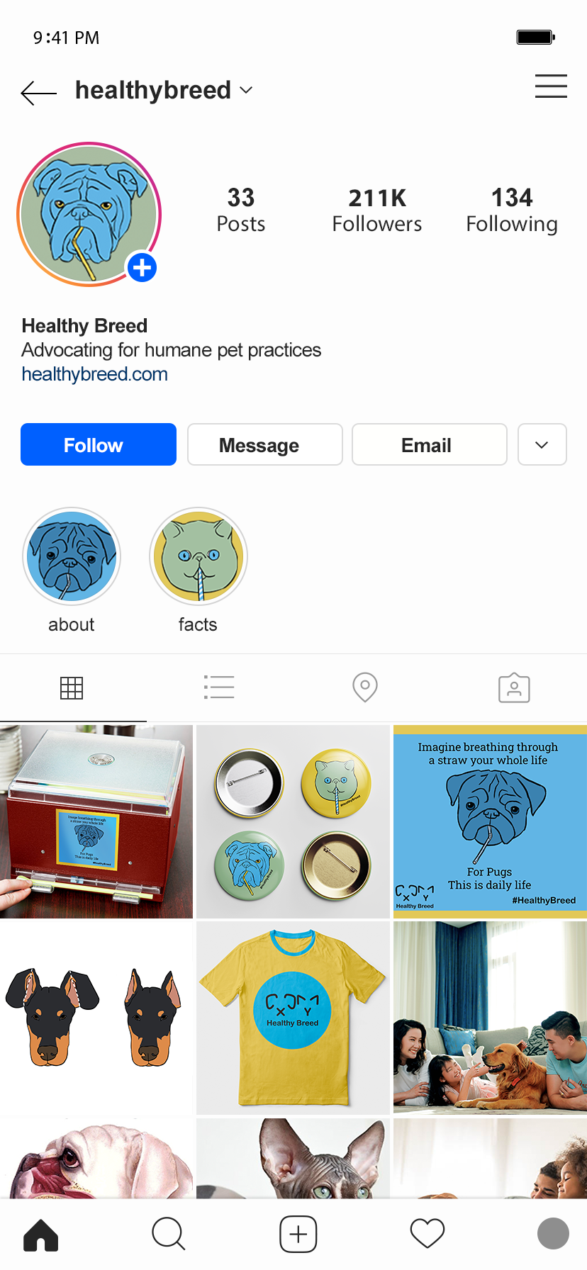 healthy breed instagram